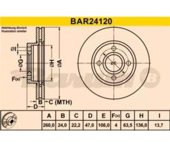 BARUM BAR24120